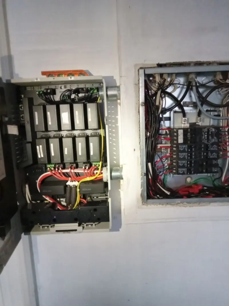 Electrical panel upgrade completed for Carbon Monoxide Detector Installation in Ada